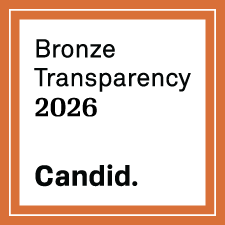 Candid bronze transparency badge